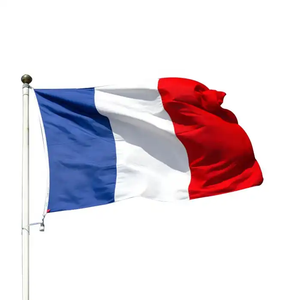 Vente chaude 100% polyester 3x5ft <span class=keywords><strong>bleu</strong></span> <span class=keywords><strong>blanc</strong></span> <span class=keywords><strong>rouge</strong></span> avec œillet en laiton <span class=keywords><strong>drapeau</strong></span> français - Product Image 2