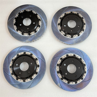 Jekit Disque de frein automatique 330x28mm Courbes rainurées Nouveau modèle de condition pour Clio Alpine A110 et Land Cruiser 200