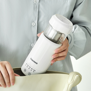 Portatile intelligente tazza di acqua elettrica piccola bottiglia di caldaia elettrica riscaldamento rapido 400ml da viaggio bollitore - Product Image 2