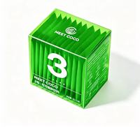 Boîtes de rangement cosmétiques en PVC PET recyclables sur mesure avec protection UV pour l'emballage de maquillage