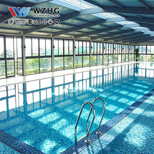 Edificios Recreativos para Piscinas Comunitarias con Estructuras de Acero que Sirven para Proyectos Deportivos y Programas Acuáticos en Vecinados - Product Image 1