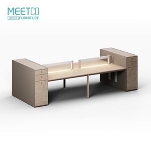 Modern 6 Seater Office <b>Work</b> Station Staff <b>Table</b> Office Desk Modular Office Cubicle Workstation Desk - Product Image 5
