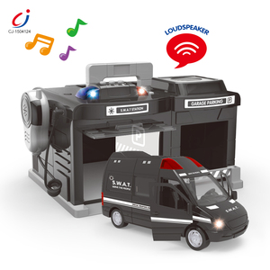 Più nuova elettronica multifunzionale nero <span class=keywords><strong>stazione</strong></span> <span class=keywords><strong>di</strong></span> <span class=keywords><strong>polizia</strong></span> del garage del gioco del giocattolo <span class=keywords><strong>di</strong></span> parcheggio - Product Image 3