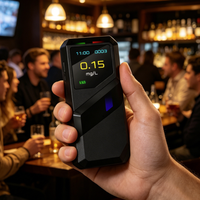 Airsense S1 Sensor de Celda de Combustible Reemplazable de Larga Duración, 10000 Registros de Pruebas, Alcoholímetro Industrial, Detector de Alcohol Continuo