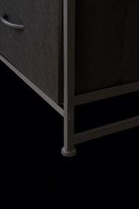 Modern Living Room <b>Cabinet</b> With Stainless Steel and MDF Panels, Pine Wood Color Options, and Support for Fabric Dresser - Product Image 4