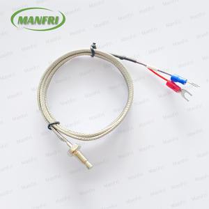 فئة A/B PT100 RTD درجة الحرارة مسبار مستشعر رقمي مع محطة شوكة للغسالة - Product Image 2