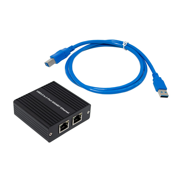 SUNWEIT New Product ST7490 USB3.0 AX88179 Dual-Port Gigabit Network Adapter Original Chipset