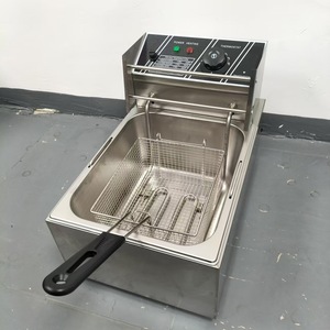 Friteuse électrique commerciale 6L en acier inoxydable avec limiteur de température pour usage en restaurant - Product Image 2