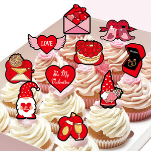 2024 mariage saint valentin décoration gâteau topper proposition fête atmosphère mise en page gâteau décoration <span class=keywords><strong>nain</strong></span> plug-in - Product Image 3