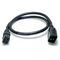 Cordon d'extension d'alimentation certifié VDE 14AWG 2M 250V avec connecteur IEC C19 C20 vers C21, style PDU, pour système de refroidissement par immersion et applications minières