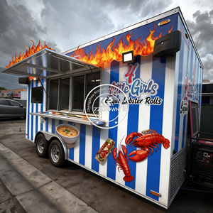 Vélo à café mobile de type long et carré 2026, chariot de nourriture <span class=keywords><strong>pour</strong></span> pizza, caravane à vendre - Product Image 2