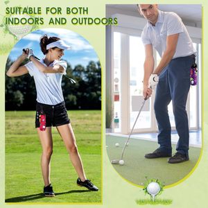 Custom LOGO Golf Tee Holder Golf Ball Carry Bag Tee Holder for Neoprene Pouch Portable with Hook Accessories for Men Women - Product Image 5