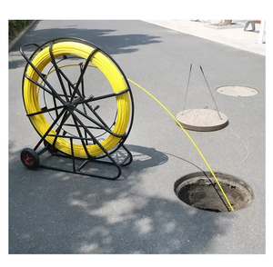 Máquina para Pasar Cable de Fibra Óptica, Varilla de Fibra de Vidrio de 6-16 mm, Herramienta para Tirar de Cable de Fibra Óptica - Product Image 2