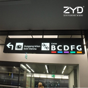 Señalización <span class=keywords><strong>de</strong></span> Aluminio Resistente para Paradas <span class=keywords><strong>de</strong></span> Autobús y Sistemas <span class=keywords><strong>de</strong></span> Metro Subterráneo, Señalización <span class=keywords><strong>de</strong></span> Orientación con Estándares Internacionales - Product Image 5