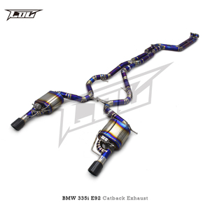 COC-Silencieux d'Échappement pour <span class=keywords><strong>BMW</strong></span> <span class=keywords><strong>335</strong></span>/335i E90/E92/E93 <span class=keywords><strong>N54</strong></span>/N55 3.0T 2007-2015 Titane Sport - Product Image 3