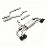 Tuyau d'échappement DZ pour BMW 325 E46 N52 2.5/3.0, échappement haute performance, échappement de course, sortie d'usine