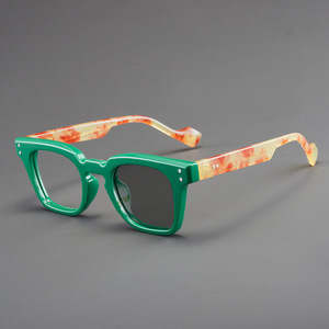 Lunettes de lecture photochromiques pour hommes, anti-lumière bleue, monture métallique carrée rétro, 2025 - Product Image 5