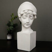 Statue en plâtre de David, figurine de Vénus, haute qualité, blanche, logo personnalisé, modèle SG, aides pédagogiques, figurines de pirates, décoratives