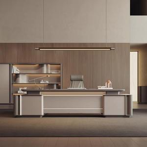 DIOUSNEW Nuova Scrivania Direzionale di Lusso a <span class=keywords><strong>L</strong></span>, Design Moderno, Alta Qualità, <span class=keywords><strong>per</strong></span> Ufficio e CEO - Product Image 1