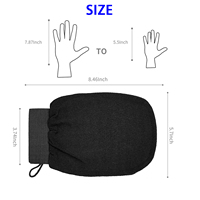 Gant de Bain Exfoliant Personnalisé en Viscose Écologique Populaire, Gant de Massage pour le Corps, Gants de Douche, Serviette de Bain, Vente Chaude Maroc Corée