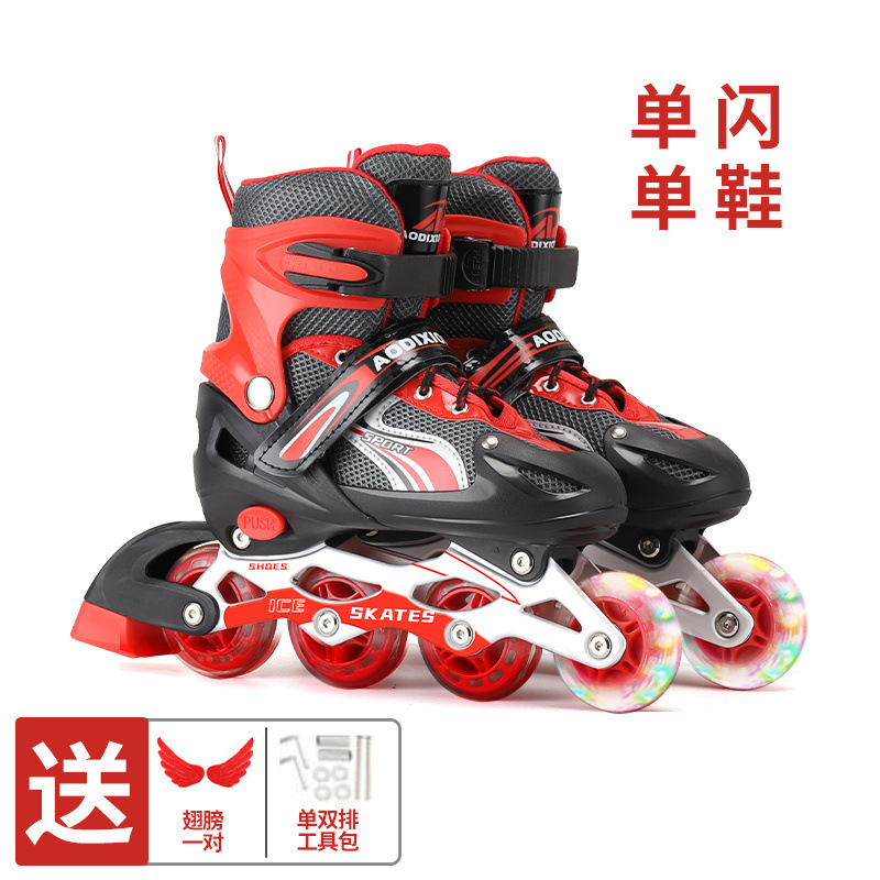 Rojo, talla S [equivalente a tallas 26-32]. La talla es ajustable.