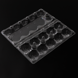 Nhà Máy Bán Hàng Trực Tiếp Bao Bì Hộp Sản Phẩm Vỉ Thực Phẩm Lưu Trữ Rõ Ràng Pet Nhựa 10 Lỗ Trứng Bao Bì Hộp - Product Image 5