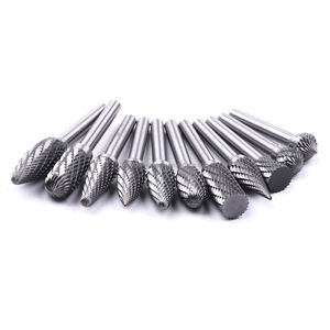 Prezzo di fabbrica metallo legno Die Grinder bit fresa rotante File intaglio trapano carburo di tungsteno fresa rotante utensile da taglio fresa in metallo duro - Product Image 3
