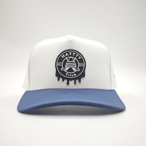 Casquette de golf 5 panneaux personnalisable avec logo – Respirante, performante, sportive et décontractée – Casquette de baseball tendance pour hommes et femmes – Usage extérieur – Motif léopard à pois - Product Image 2