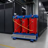 Transformateur triphasé sec à résine coulée 10kV 11kV certifié ISO, refroidissement par air, pour distribution d'énergie, usine Huamei Chine