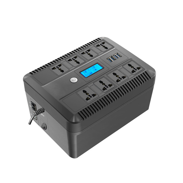 650VA Offline/Line Interactive UPS Replaceable Battery Backup System for Gaming PC