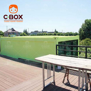 Cbox - Oficina Modular Ecológica de Paneles Sándwich, Villa de 2 Pisos, Cafetería, Restaurante, Tienda con Escaleras, Casa Contenedor Prefabricada - Product Image 4