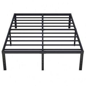 WEKIS Latest Twin Iron Double Metal <b>Platform</b> <b>Bed</b> <b>Frames</b> Queen King Size Designs for Hotel - Product Image 4