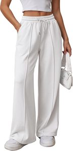 Pantaloni della tuta larghi da donna Alxin pantaloni larghi a vita alta pantaloni larghi alla moda per ragazze adolescenti con coulisse atletici produttori di abbigliamento da jogging - Product Image 6