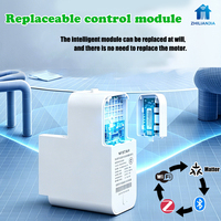 Moteur de rideau intelligent sans balais Tuya Wifi 2Nm Mini 100kg, ouvre-rideau électrique automatique avec contrôle par application/RF pour bureau et salon