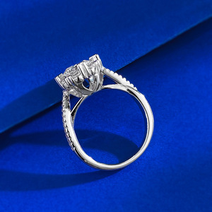 Anillo Octopus Clásico de Plata de Ley S925 con Moissanita de Alta Calidad, Venta al por Mayor del Fabricante con Certificado - Product Image 3