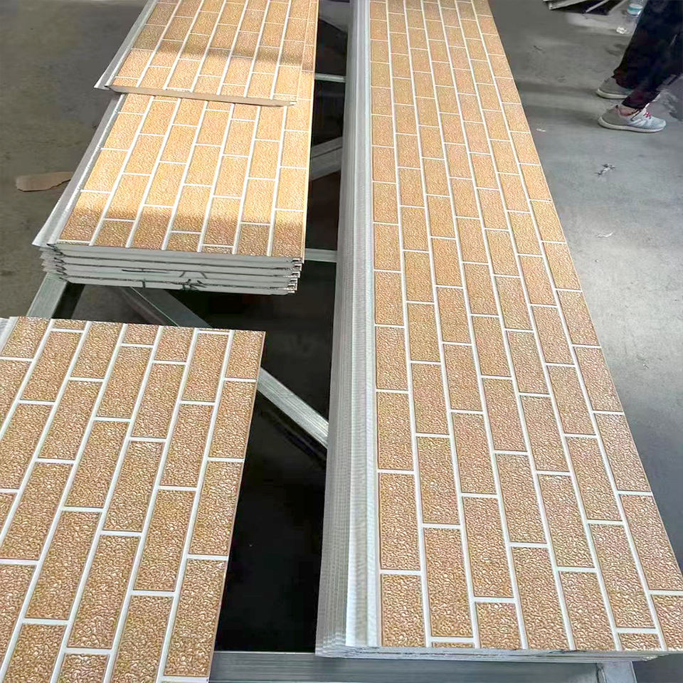 Urethane Material Types Soundproof Polyurethane Sandwich Panel Insulated Metal Wall PU Roof ...
