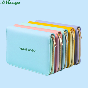 Carpeta de Cuero A5 Personalizada con Cierre, Cuaderno Bonito, Planificador de Presupuesto, <span class=keywords><strong>Cartera</strong></span>, Estilo Espiral de Hojas Sueltas, Uso Femenino, Cierre Personalizado - Product Image 3