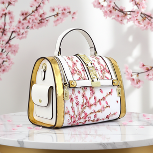 Mode druck Blumen und Pflanzen Frauen tasche Clever Pillow Ladies Bag Großvolumige Handtasche Single Shoulder Designer Bag 28 CM - Product Image 4