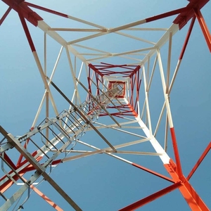 Telekomünikasyon galvanizli 4 bacaklı çelik açısal 50m kule telekom radyo kendini ayakta 3 bacaklar açı çelik 40m 42m 30m kulesi - Product Image 4