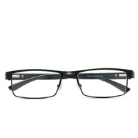Lunettes de lecture pour hommes de haute qualité, fines, légères, en métal, verres blancs, design classique, directement de l'usine, pas cher, tendance