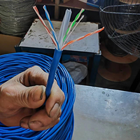 OEM Factory Cat5 Cat5e Cat6 Cat8 FTP SFTP Cable de red al aire libre de movimiento rápido Conector RJ45 5m de longitud para aplicaciones al aire libre