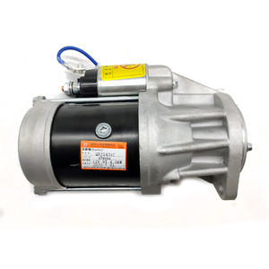 มอเตอร์สตาร์ท 12 โวลต์ สำหรับรถขุด Hyundai <span class=keywords><strong>Daewoo</strong></span> Doosan Hitachi รุ่น R60 R60-7 DH60-7 ใช้กับเครื่องยนต์ Yanmar 4TNV94 รุ่น S14-102 S14-102b หมายเลขอะไหล่ 129940-77010 - Product Image 2