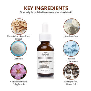 Essence pour les yeux à la caféine naturelle en gros, soin des yeux, élimination des cernes, rides, sérum pour les yeux sous les yeux, 30 ml - Product Image 4