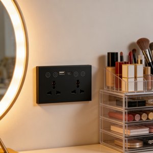 Prise compatible avec <span class=keywords><strong>Google</strong></span> <span class=keywords><strong>Nest</strong></span> <span class=keywords><strong>1</strong></span> Gang 220V norme UE Zigbee, liaison complète pour maison intelligente - Product Image 1