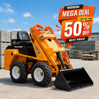PENGIRIMAN GRATIS Murah CE/EPA Baru Mini Loader Kebun Kecil dengan Bucket Sempit 820 mm