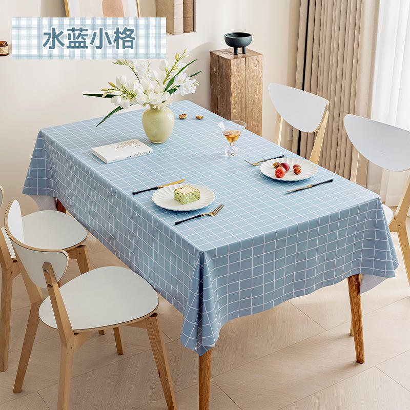 Light Blue Checkered