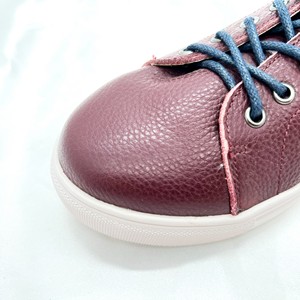 Professional Custom Unique Design Casual Sport Genuine <b>Leather</b> Lace up Breathable <b>Sneakers</b> - Product Image 5