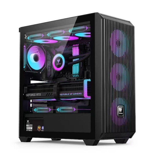 New Design EATX ATX PC Case Gaming PC Cabinet Gaming Computer Case with RGB Full Tower Gamer Computer Cases & Towers