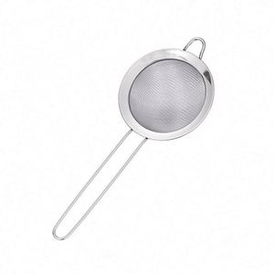 Utensilios de Cocina de Acero Inoxidable Premium, Coladores de Malla Fina Duraderos, Tamices Domésticos para Escurrir y Enjuagar Verduras, Pastas y Repostería - Product Image 1