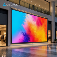 Panel Layar LED Indoor P1.86 untuk Dinding Display Indoor dengan Sambungan Tanpa Celah, Signage Digital Refresh Rate Tinggi, Instalasi Tetap